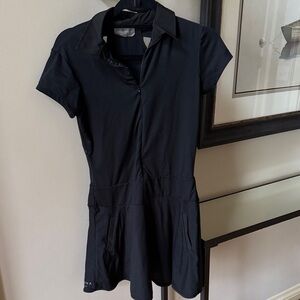 OLAY Black Sport Mini Dress Large